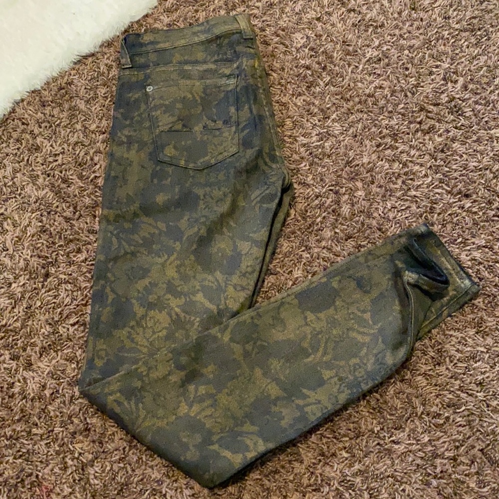 7 For All Mankind The Skinny Paisley Jeans